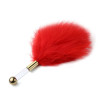 SM Fantasy Plumeau Golden Clear 15cm Rouge